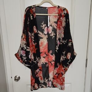 Floral Kimono Cardigan